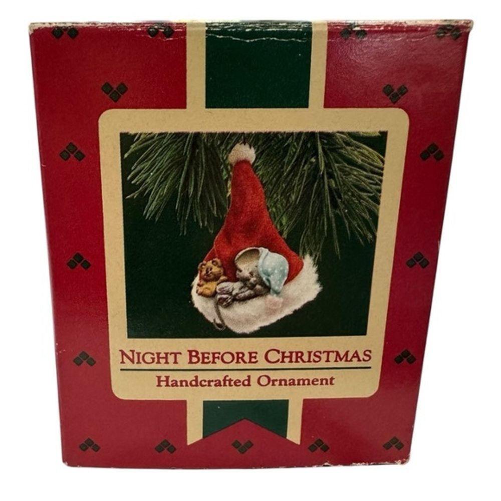 Hallmark Keepsake Ornament ‘Night Before Christmas’‎ 1987
